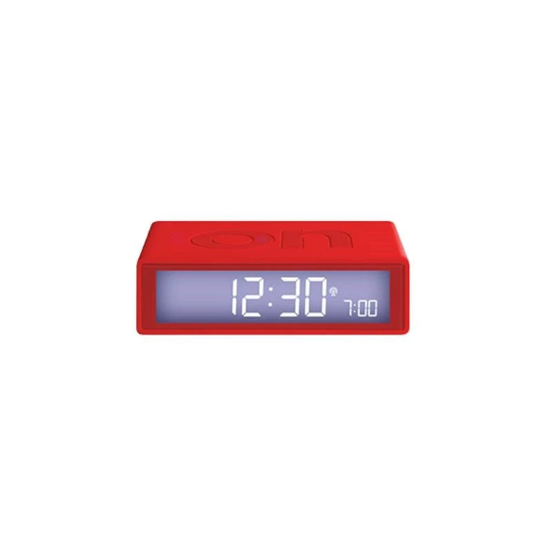 Lexon Flip+ Alarm Clock In Red 5 Lexon Flip+ Alarm Clock In Red - Image 3