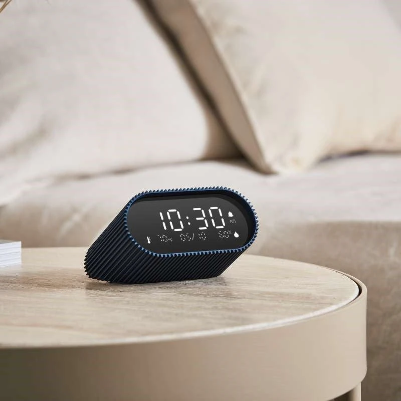 Lexon Ray Clock In Ocean Blue 5 Lexon Ray Clock In Ocean Blue - Image 3