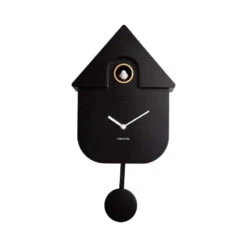 Karlsson Modern Cuckoo Clock - Black