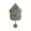 Karlsson Modern Cuckoo Clock - Jungle Green -Smiggle Decor Store 31187