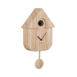 Karlsson Modern Cuckoo Clock - Light Wood -Smiggle Decor Store 31189 3