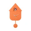 Karlsson Modern Cuckoo Clock - Bright Orange