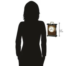 Howard Miller Barrister Mantel Clock(Howard Miller Barrister Mantel Clock 613180) -Smiggle Decor Store BARRISTERMANTELCLOCK 3