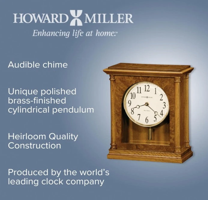 Howard Miller Carly Mantel Clock(Carly Mantel Clock 635 132) 6 Howard Miller Carly Mantel Clock(Carly Mantel Clock 635 132) - Image 4