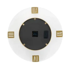 GlasFlength Wall Clocks Moving Gear Roman Numeral Elegant Simple Design Practical Clock For Modern Living Spaces, Multicolored, 23.6"*3.1"*23.6" -Smiggle Decor Store GUEST 01baaa53 bc32 418d 97ac 396cb7b1a252