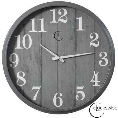 Clockswise Large Outdoor Wall Clock Thermometer Combo, Waterproof Hygrometer Silent Battery Operated Clocks Timepiece Garden Weather Master Station 11 Clockswise Large Outdoor Wall Clock Thermometer Combo, Waterproof Hygrometer Silent Battery Operated Clocks Timepiece Garden Weather Master Station - Image 9