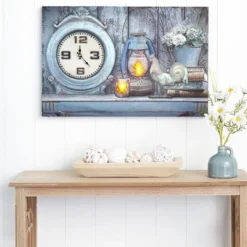 The Lakeside Collection Themed Lighted Wall Clocks - Rooster -Smiggle Decor Store GUEST 114f67c9 a163 4752 8023 b388b07f6fd3