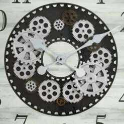 GlasFlength Wall Clocks Non Ticking Clock Digital Wall Clock Silent Simple Decorative Wall Clocks For Living Room, Brown, 30"*3.25"*30" 8 GlasFlength Wall Clocks Non Ticking Clock Digital Wall Clock Silent Simple Decorative Wall Clocks For Living Room, Brown, 30"*3.25"*30" -Smiggle Decor Store GUEST 18126f36 c9c4 481b af94 e191e52fb0f1