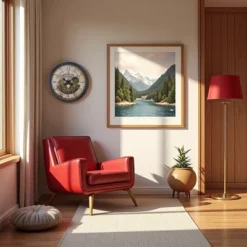 FURNIinspire Wall Clocks Round Gear Mechanism Wall Hanging Clock Living Room Decorative Timepiece Vintage Wall Decor, Brown, 20"*20"*3" -Smiggle Decor Store GUEST 25782293 8997 45d4 8a5e 1dc929bdf2bf