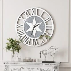 Luxury Wall Clocks Kitchen Clocks Decorative Roman Numerals 3D Frameles -Smiggle Decor Store GUEST 2d84c117 90df 48f8 9a19 7ee33c1b4ef1