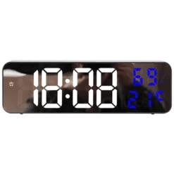 REGALWOVEN 2 Pcs Digital Plastic Temperature Display Large Silent Non-Ticking Wall Clocks 15 REGALWOVEN 2 Pcs Digital Plastic Temperature Display Large Silent Non-Ticking Wall Clocks -Smiggle Decor Store GUEST 2de35168 8b4c 4e20 acde d27751b72d07