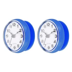 Unique Bargains Waterproof Decorative Silent Quartz Suction Cup Mini Cute Shower Clocks 2 Pcs -Smiggle Decor Store GUEST 351b32ae 3278 4c43 acaf 62b15a84b06f