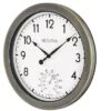 Bulova Clocks Patio Time 11" Diameter Weatherproof Clock