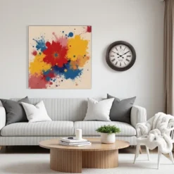 FURNIinspire Wall Clocks 20inch Round Living Room Decorative Roman Numeral Hanging Clock, Timepiece Vintage Wall Decor, Brown, 20"*20"*2" -Smiggle Decor Store GUEST 5454e5dc a14a 40c1 a833 373ad315c021