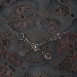 GlasFlength Wall Clocks Non Ticking Clock Digital Wall Clock Silent Vintage Decorative Wall Clocks For Living Room, Black, 30"*4"*30" -Smiggle Decor Store GUEST 5ec76718 73b6 43d8 87bb 3466b774e645