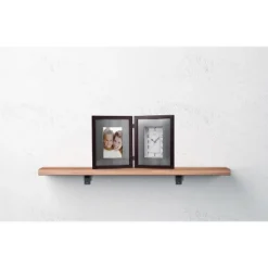 Bulova Clocks Winfield Picture Frame Clock, Espresso Brown