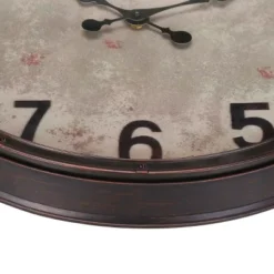 FURNIinspire Wall Clocks Round Decorative Wall Clock Living Room Hanging Clock Modern Timepiece Home Wall Decor, Brown, 20"*20"*2" 9 FURNIinspire Wall Clocks Round Decorative Wall Clock Living Room Hanging Clock Modern Timepiece Home Wall Decor, Brown, 20"*20"*2" -Smiggle Decor Store GUEST 7afe8a8d a5c5 4e55 872a d88f0b048d54