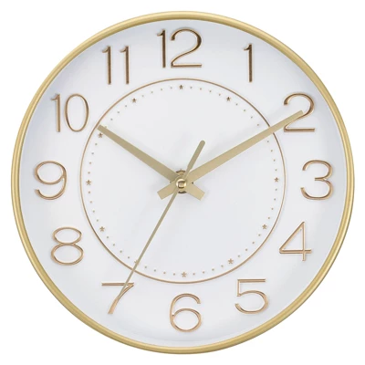Unique Bargains Decorative Quartz Battery Operated Silent Non-Ticking Round Wall Clocks 8" 8 Unique Bargains Decorative Quartz Battery Operated Silent Non-Ticking Round Wall Clocks 8" - Image 6