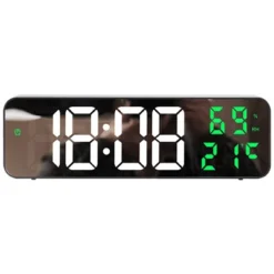 REGALWOVEN 2 Pcs Digital Plastic Temperature Display Large Silent Non-Ticking Wall Clocks 16 REGALWOVEN 2 Pcs Digital Plastic Temperature Display Large Silent Non-Ticking Wall Clocks -Smiggle Decor Store GUEST 8e53e20b 851c 40ad a268 8ffe471ba4e4