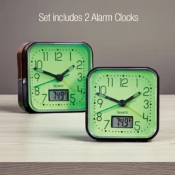 Collections Etc Glow In The Dark Alarm Clocks - 2 Pc Green 11 Collections Etc Glow In The Dark Alarm Clocks - 2 Pc Green -Smiggle Decor Store GUEST 9c634c30 4b17 4a2a b5b8 e2b19d5bab0a