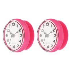 Unique Bargains Waterproof Decorative Silent Quartz Suction Cup Mini Cute Shower Clocks 2 Pcs -Smiggle Decor Store GUEST ac3c4dba ab3a 41c4 9b67 b71f5769e295