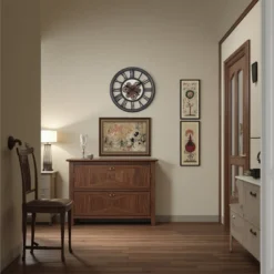 FURNIinspire Wall Clocks 20inch Gear Mechanism Round Wall Clock Metal Decorative Hanging Clock Decorative Timepiece, Black, 20"*20"*2.75" -Smiggle Decor Store GUEST b26209e5 2caf 401b b4c9 e5246be43d6c