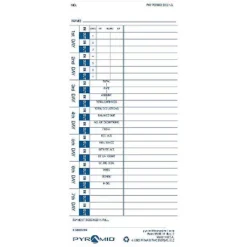 Pyramid Time Systems Pyramid Time Cards For 3000HD 3500 3550SS 3600SS 3700 Time Clocks 100/Pack -Smiggle Decor Store GUEST f4ab5a4b 87c0 44d8 aa7e 1031bcfc8cfb