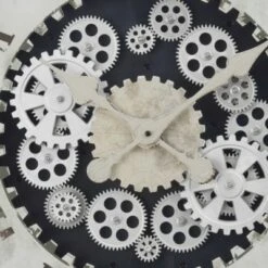 GlasFlength Wall Clocks Non Ticking Clock Digital Wall Clock Silent Vintage Decorative Wall Clocks For Living Room, White, 30"*3.25"*30" -Smiggle Decor Store GUEST f5ecb76c 87cc 43fd ac35 811480f332b5