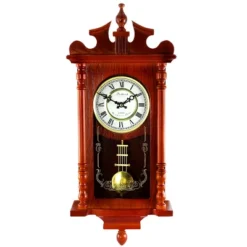 Bedford Clocks Collection 25 Inch Wall Clock With Pendulum And Chime In Dark Redwood Oak Finish 8 Bedford Clocks Collection 25 Inch Wall Clock With Pendulum And Chime In Dark Redwood Oak Finish -Smiggle Decor Store GUEST ff870593 0819 4aab a7f7 022c800cf66e