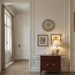 FURNIinspire Wall Clocks 20inch Living Room Vintage Gear Clock Timepiece Decorative Hanging Clock Indoor Home Decor, Brown, 20"*20"*1.75" -Smiggle Decor Store GUEST ffb9e266 3075 43e0 a78d f7267981230e