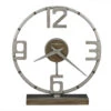 Howard Miller Hollis Metal And Wood Accent Clock(Howard Miller Hollis Metal And Wood Accent Clock 635256) -Smiggle Decor Store HOLLISACCENTCLOCK 5