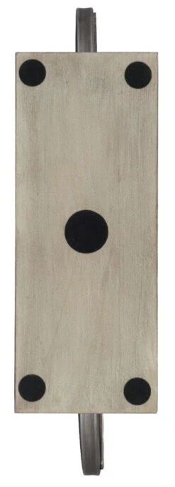 Howard Miller Hollis Metal And Wood Accent Clock(Howard Miller Hollis Metal And Wood Accent Clock 635256) -Smiggle Decor Store HOLLISACCENTCLOCK 6