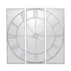 Hill Interiors Celina Mirrored Wall Clock