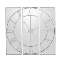 Hill Interiors Celina Mirrored Wall Clock