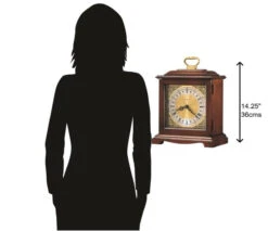 Howard Miller Graham Bracket III Mantel Clock(Graham Bracket Iii Mantel Clock 612588) -Smiggle Decor Store HowardMillerGrahamBracketIIIMantelClock612588 2