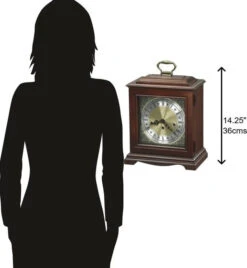 Howard Miller Graham Bracket Mantel Clock,Key-Wound, Single-Chime Movement(Howard Miller Graham Bracket Mantel Clock 612437) -Smiggle Decor Store HowardMillerGrahamBracketMantelClock 3