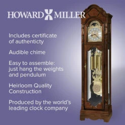 Howard Miller Wilford Grandfather Clock 611226(Howard Miller Wilford Grandfather Clock 611226) -Smiggle Decor Store HowardMillerWilfordFloorClock 6