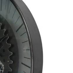 Libra Interiors Palladium Wall Clock With Moving Cogs – Black And Nickel -Smiggle Decor Store LibraInteriorsPalladiumWallClockwithMovingCogs BlackandNickel 5