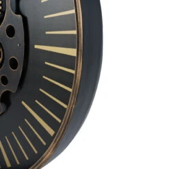 Libra Interiors Palladium Wall Clock With Moving Cogs – Large -Smiggle Decor Store LibraInteriorsPalladiumWallClockwithMovingCogs Large 5