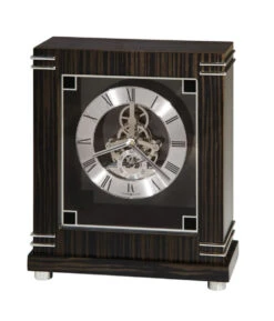 Howard Miller Batavia 9" High Macassar Ebony Mantel Clock(Howard Miller Batavia 9 High Macassar Ebony Mantel Clock 635177)
