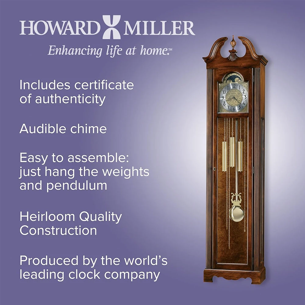 Howard Miller Princeton Grandfather Clock 611138(Howard Miller Princeton Grandfather Clock 611138) 8 Howard Miller Princeton Grandfather Clock 611138(Howard Miller Princeton Grandfather Clock 611138) - Image 6