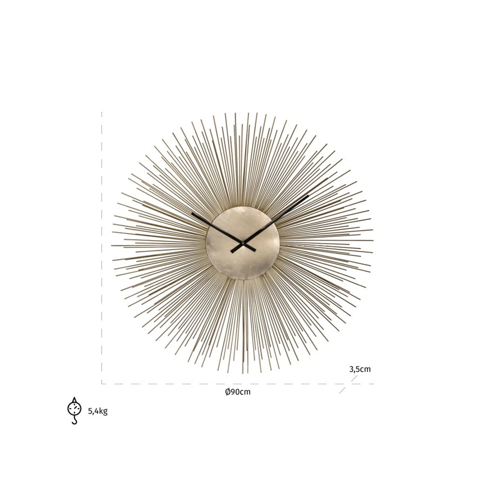 Richmond Interiors Chasin Clock 5 Richmond Interiors Chasin Clock - Image 3