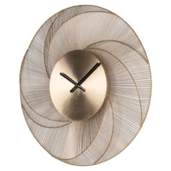 Richmond Interiors Denver Clock - Gold -Smiggle Decor Store RichmondInteriorsDenverClock Gold 3