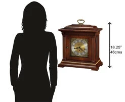 Howard Miller Thomas Tompion Mantel Clock,Key-Wound,Triple-Chime Movement(Howard Miller Thomas Tompion Mantel Clock Key Wound Triple Chime Movement 612436) -Smiggle Decor Store THOMASTOMPIONMANTELCLOCK 2