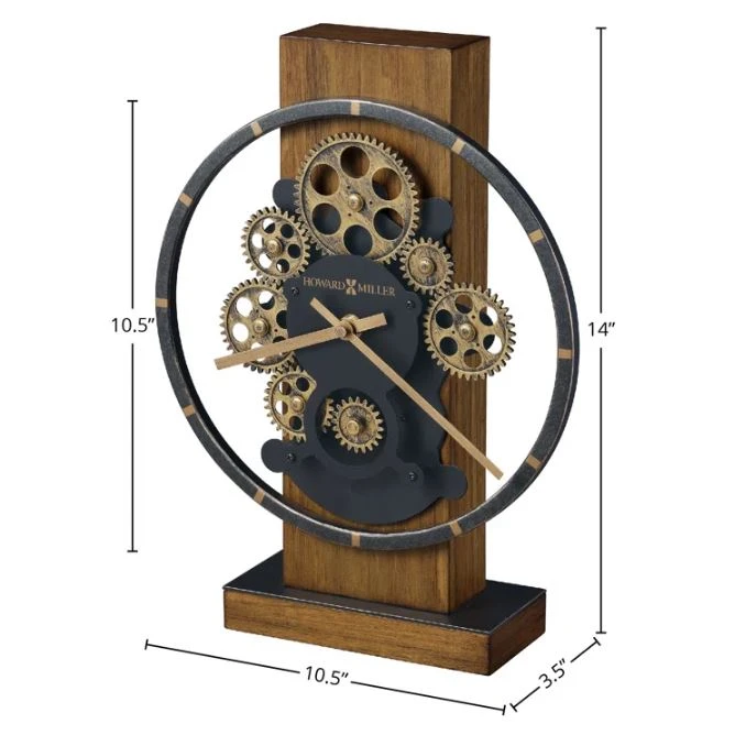 Howard Miller Wilder Accent Clock - 10.5-Inches Wide(Howard Miller Wilder Accent Clock 635258) 9 Howard Miller Wilder Accent Clock - 10.5-Inches Wide(Howard Miller Wilder Accent Clock 635258) - Image 7